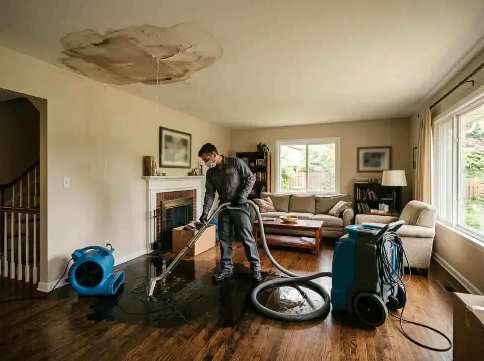 attic-pipe-burst-ceiling-drip-008 — frequently asked questions, Water Damage Restoration & Carpet Care in Varnville, SC